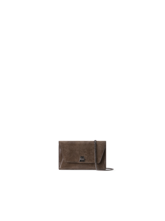 Designer Anouk Envelope Bag - Braun