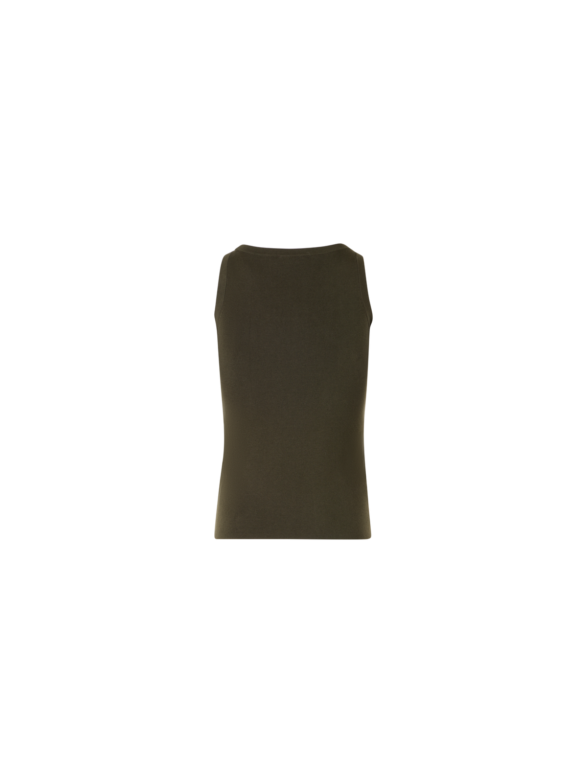 Designer Ärmelloses Stricktop aus Baumwolle - Grün