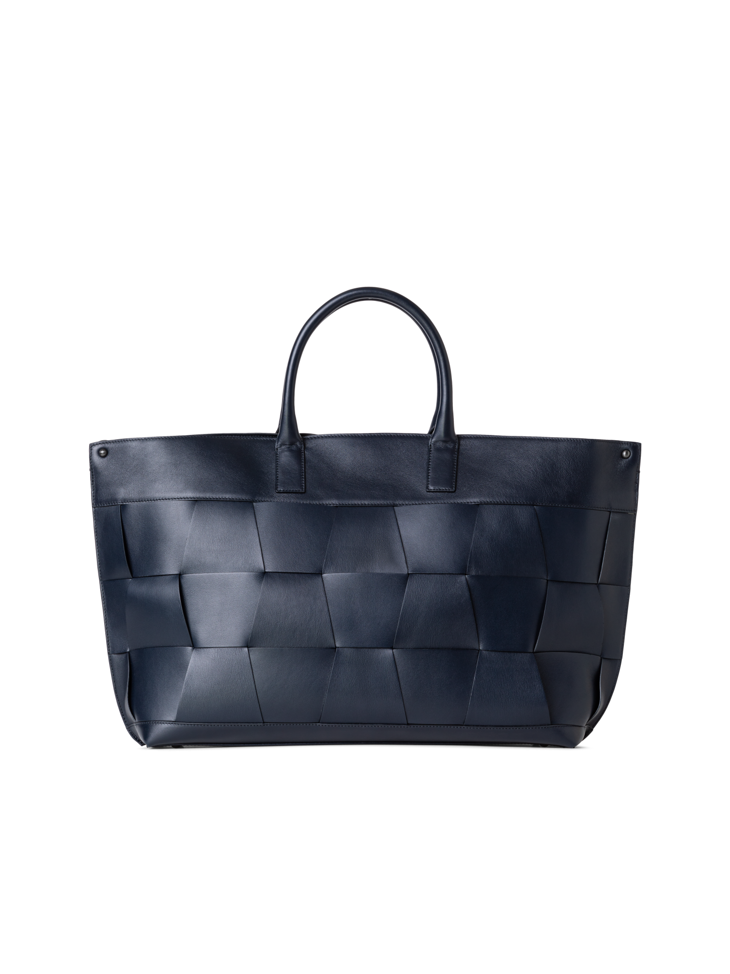 Designer Ai Medium Top Handle Tote - Dunkelblau - Blau