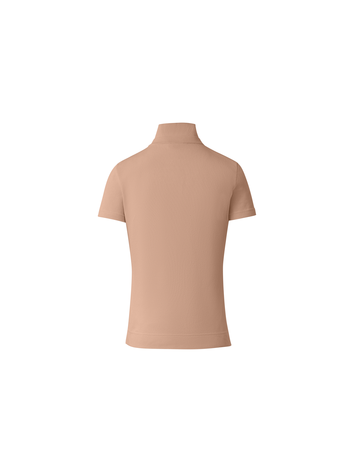 Designer Baumwoll-Poloshirt - Beige