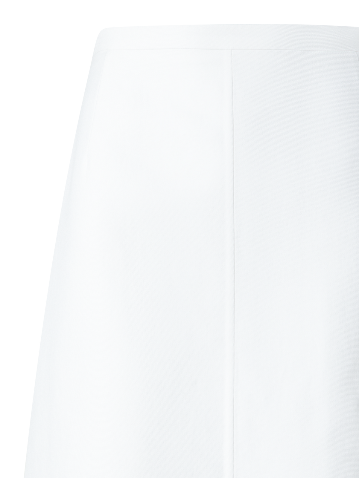 Designer Rock aus Baumwoll-Seide-Double-Face - Ecru