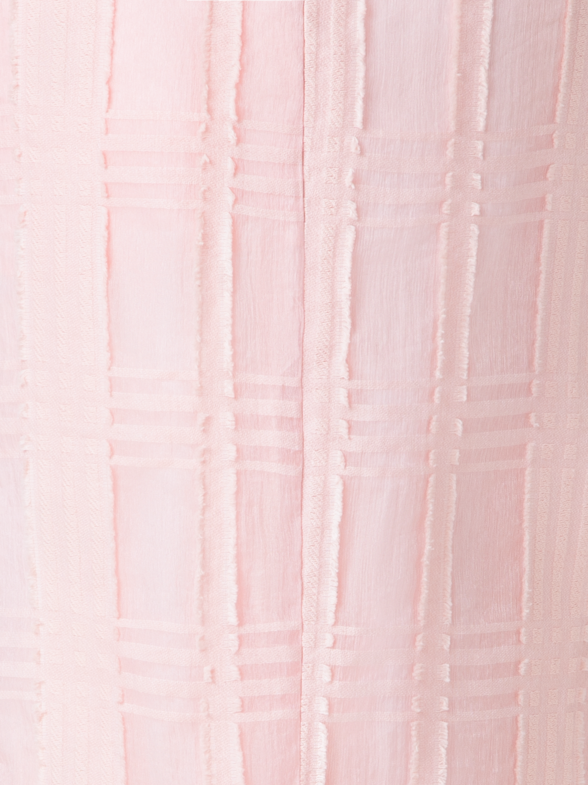 Designer Gerade Hose aus Baumwolle mit weitem Bein - Rosa