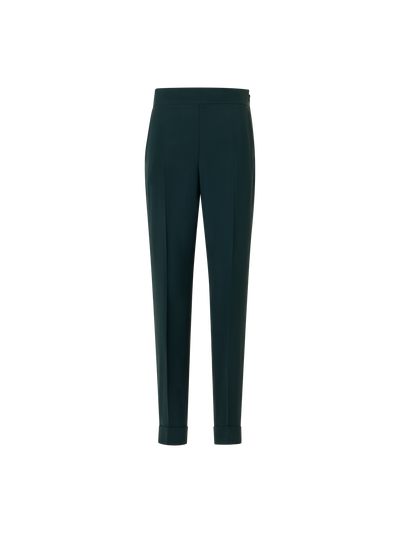 Designer Tapered Hose mit elastischem Bund - Grün
