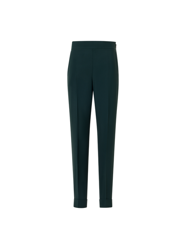 Designer Tapered Hose mit elastischem Bund - Grün