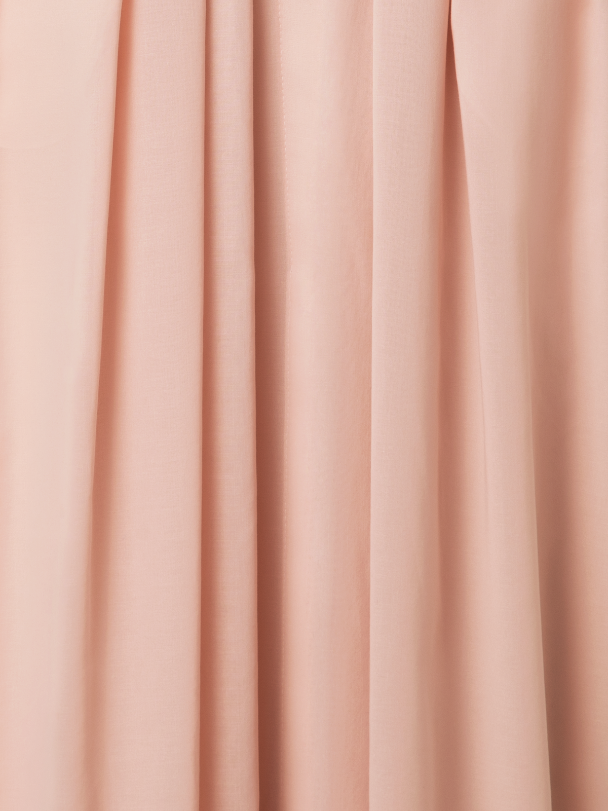 Designer Langärmeliges Baumwoll-Blusenkleid mit Gürtel - Beige