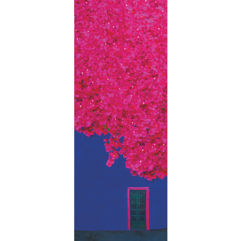 Schal mit Bougainvillea Porta-Druck