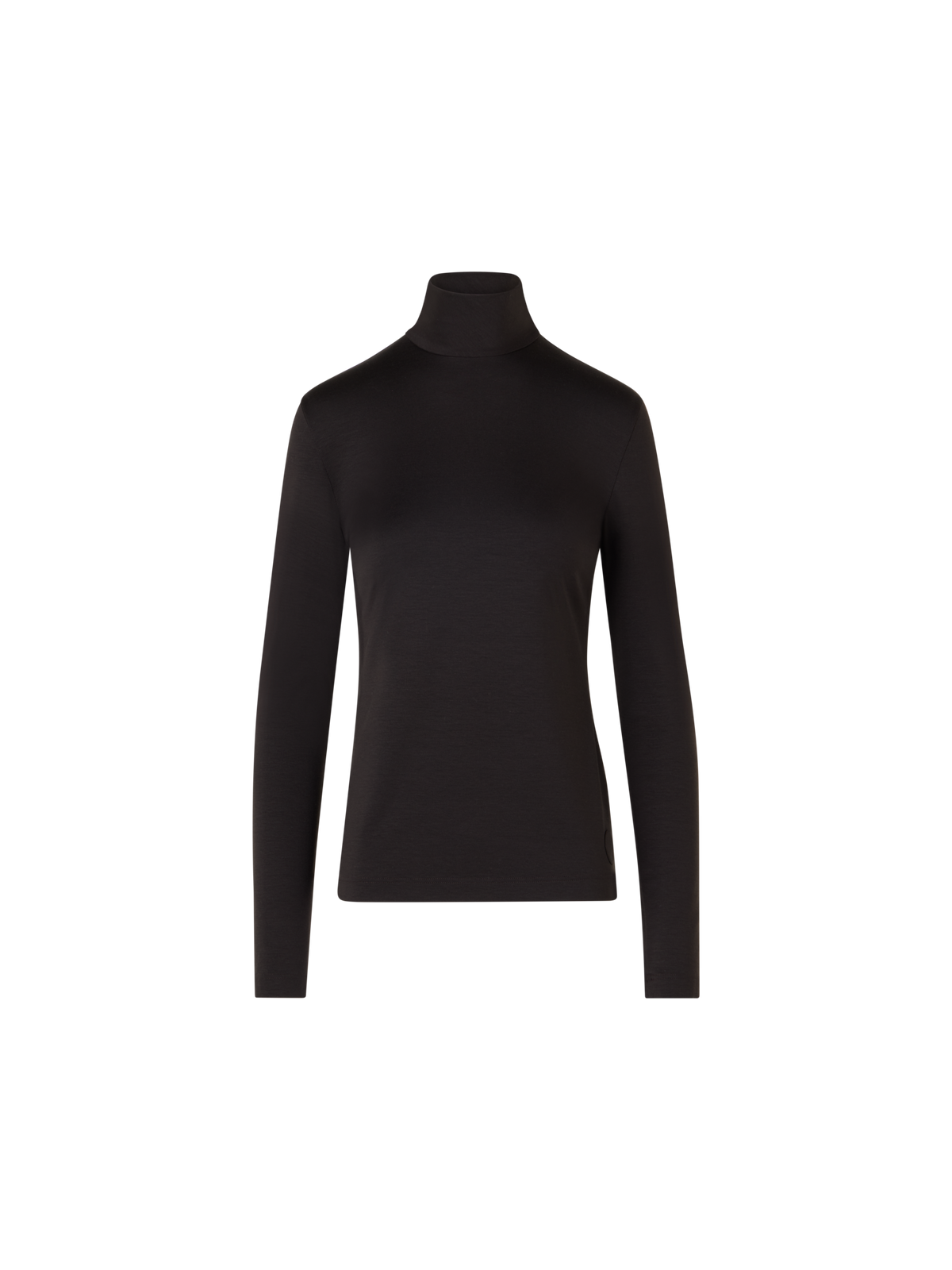 Designer Tailliertes Modal-Shirt mit Punto Dot Detail - Braun