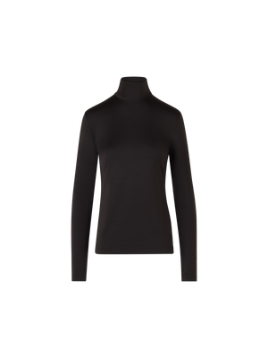 Designer Tailliertes Modal-Shirt mit Punto Dot Detail - Braun