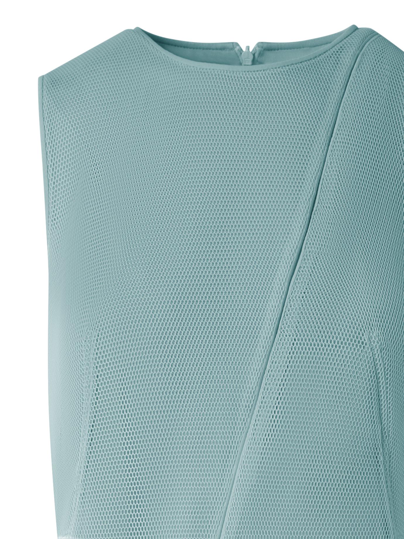 Designer Asymmetrisches Midikleid - Blau