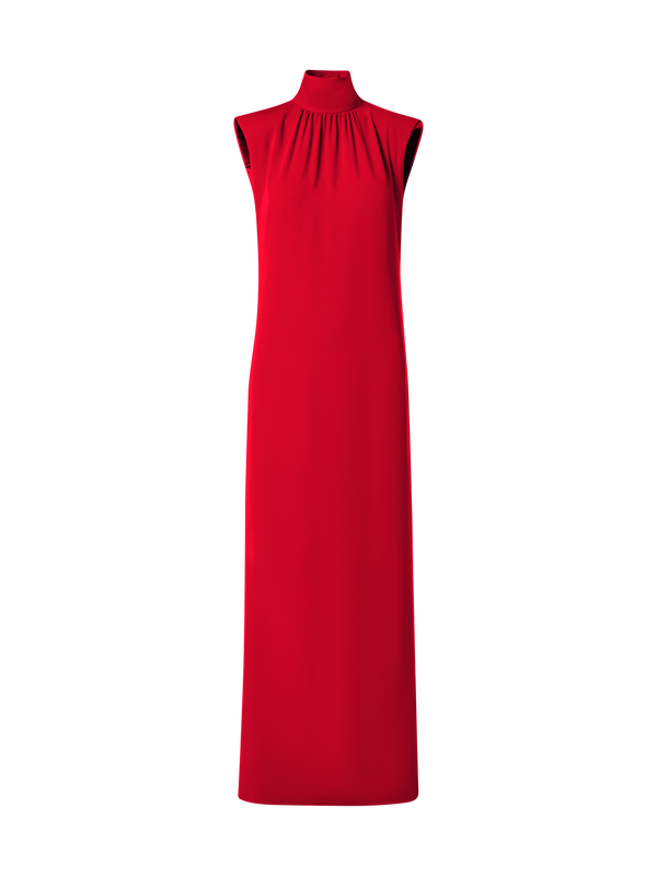 Designer Abendkleid aus Seiden-Crêpe