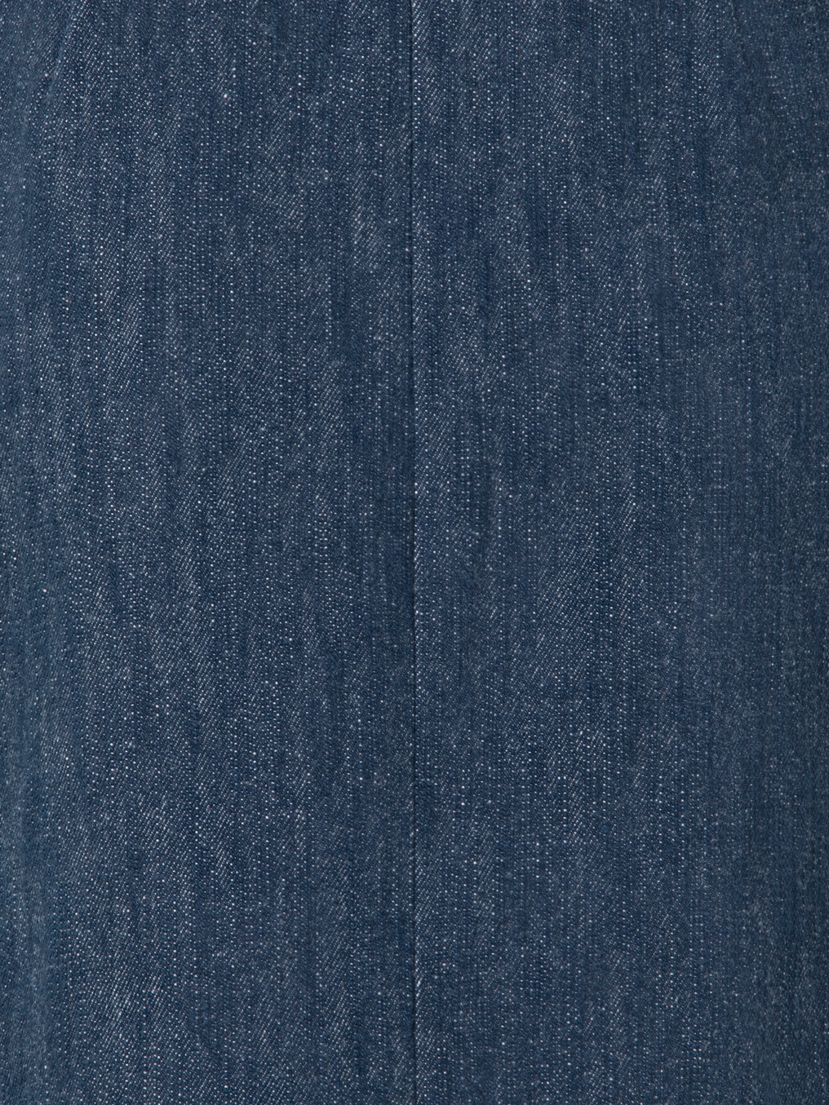 Designer Denim-Minirock mit Falten - Dunkelblau - Blau