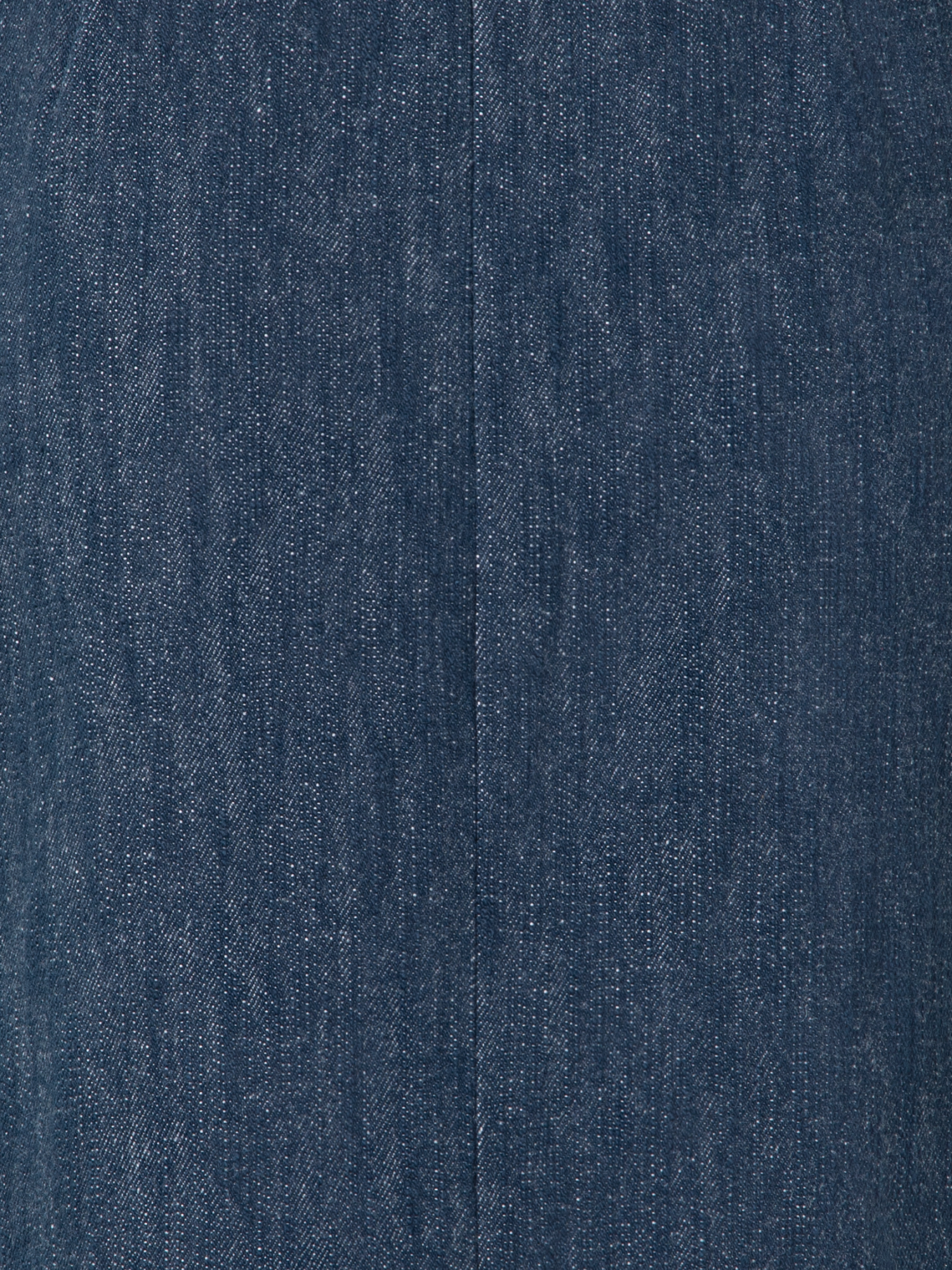 Designer Denim-Minirock mit Falten - Dunkelblau - Blau