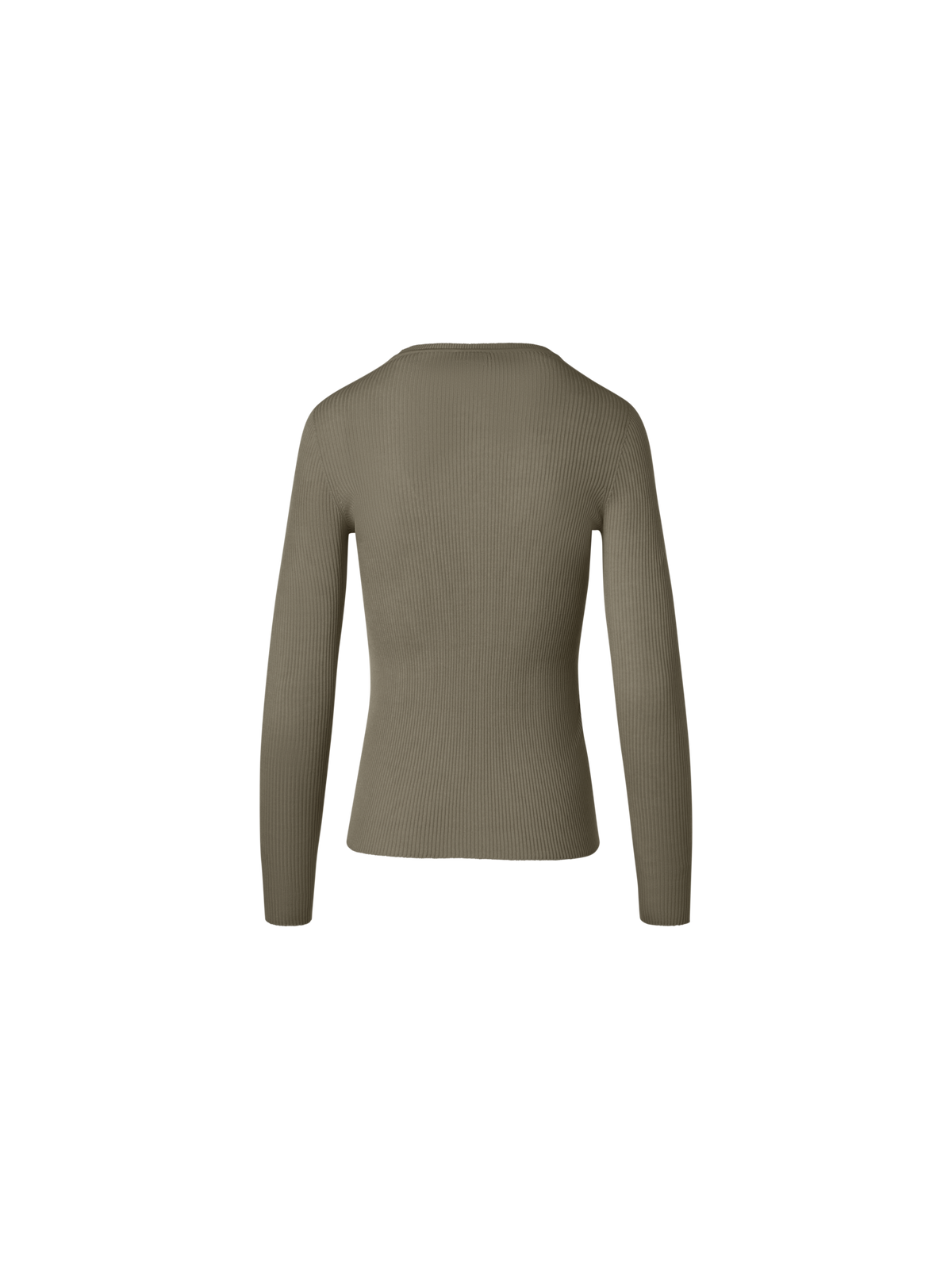 Designer Taillierter nahtloser Strickpullover aus Seidenbaumwolle