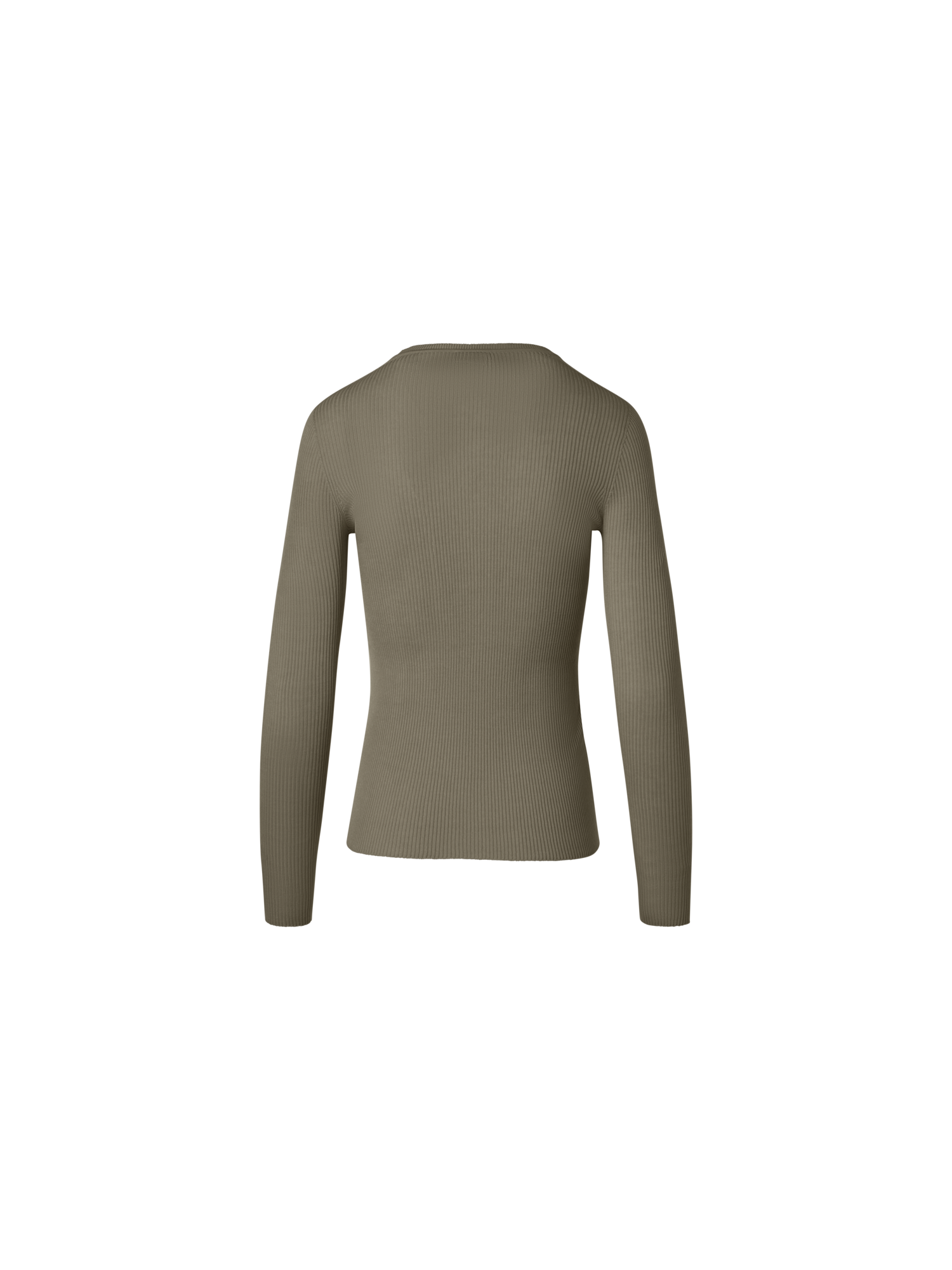 Designer Taillierter nahtloser Strickpullover aus Seidenbaumwolle