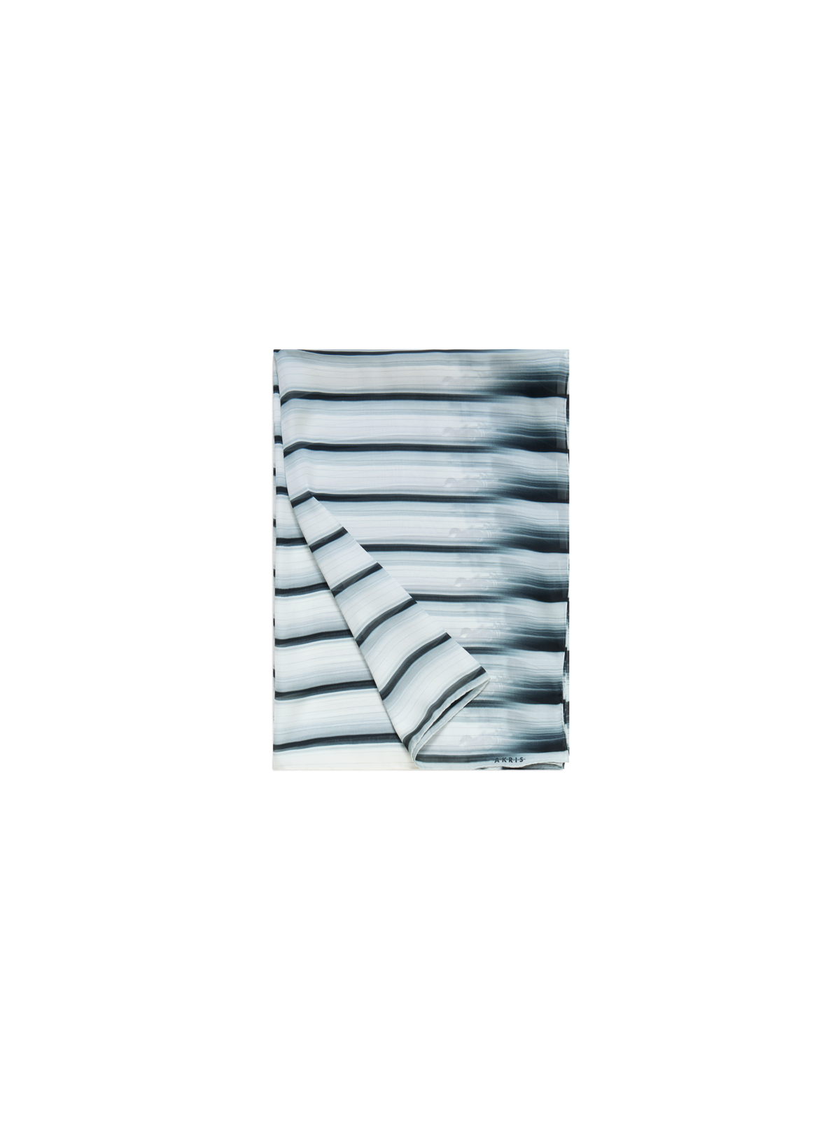 Designer Schal mit Car Stripes Druck
