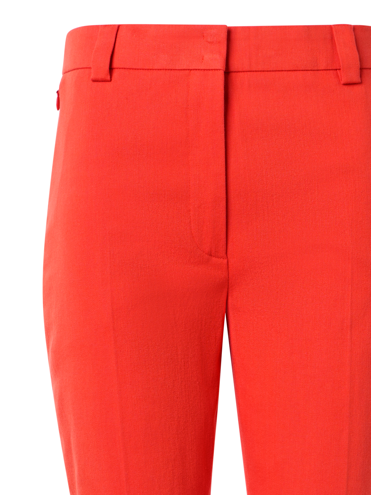Designer Maxima tapered Hose aus Baumwolldenim - Rot