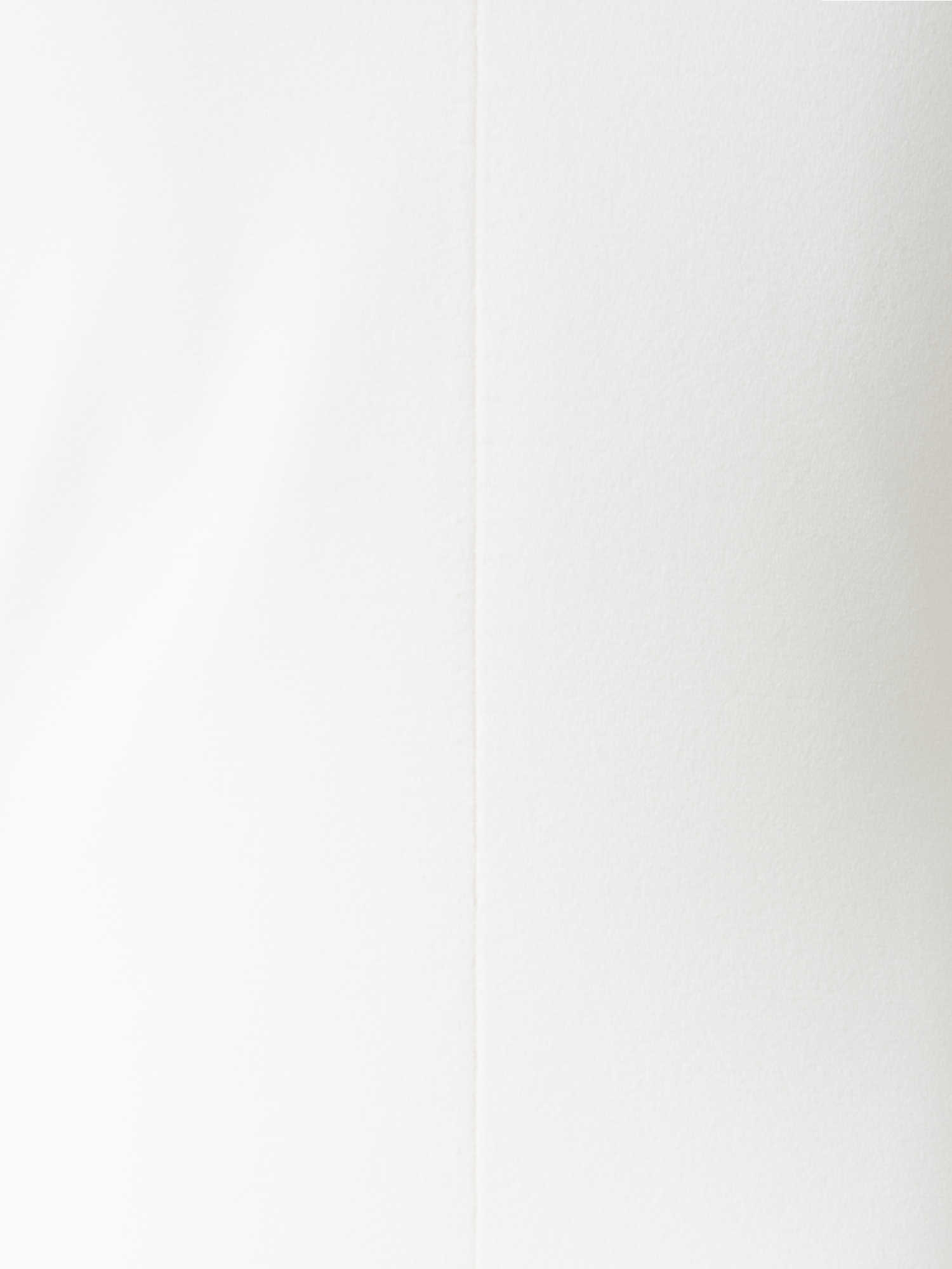 Designer Midi-Strickkleid mit Doppel-V-Ausschnitt - Ecru - Weiss