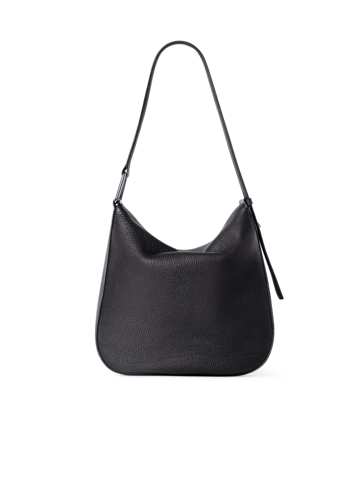 Designer Anna Medium Hobo Bag - Schwarz