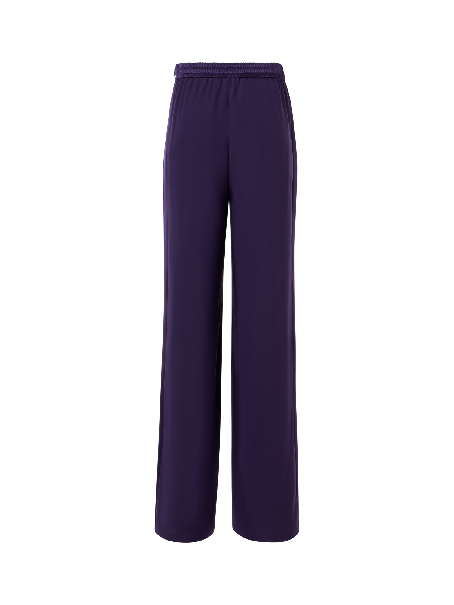 Designer Filibert Straight-Leg Hose aus Stretch-Seide - Violett