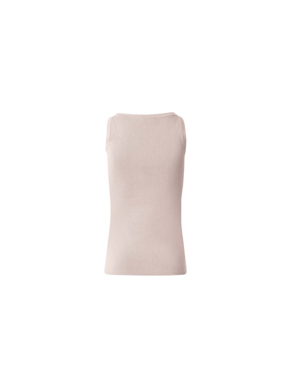 Designer Ärmelloses Top mit Rundhalsausschnitt - Beige