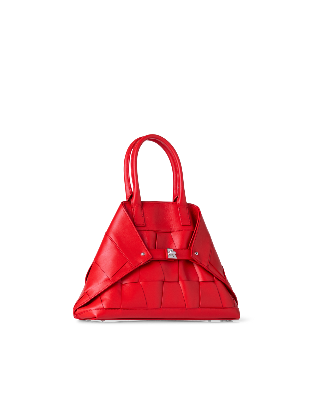 Designer Ai Small Top Handle Tote - Rot