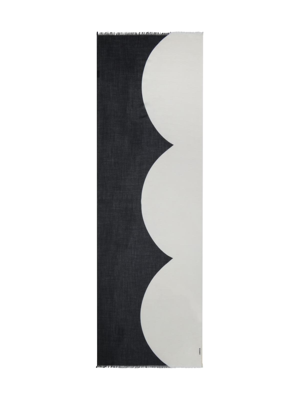 Designer Kaschmirschal mit Cloud-Druck - Bunt