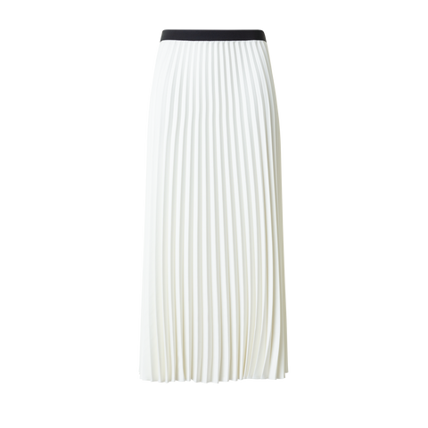 Plissé Midi Skirt