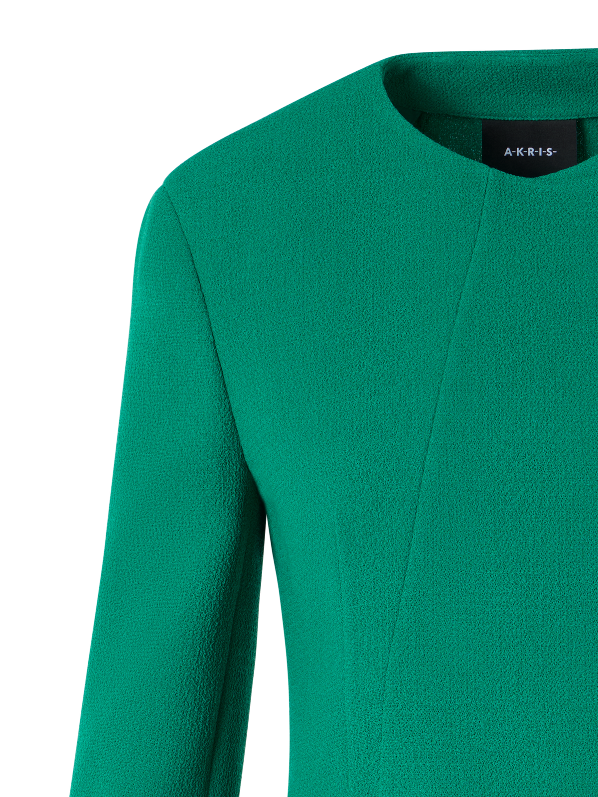 Designer Hemilio Kurzjacke aus Woll-Doubleface - Grün