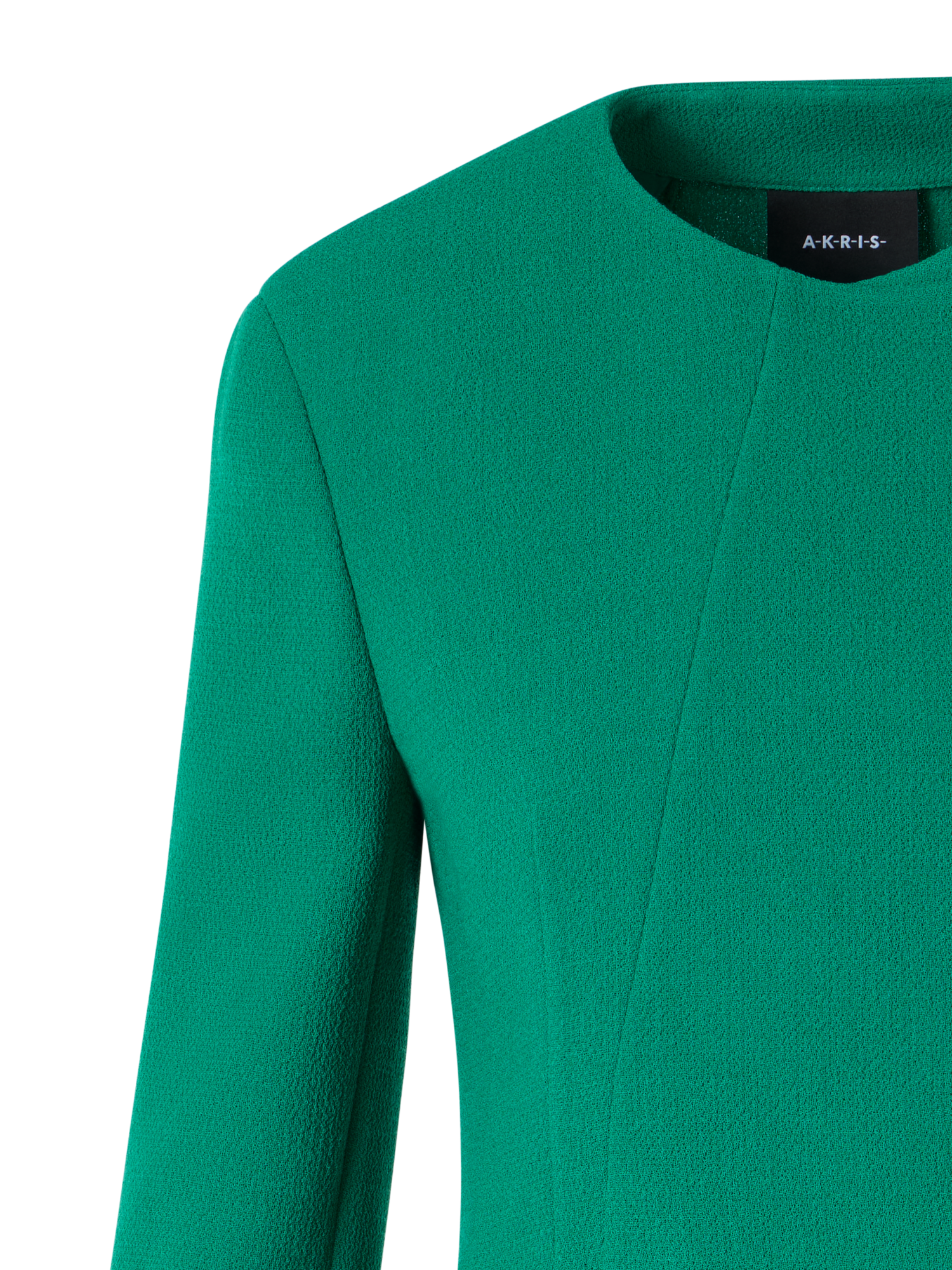 Designer Hemilio Kurzjacke aus Woll-Doubleface - Grün
