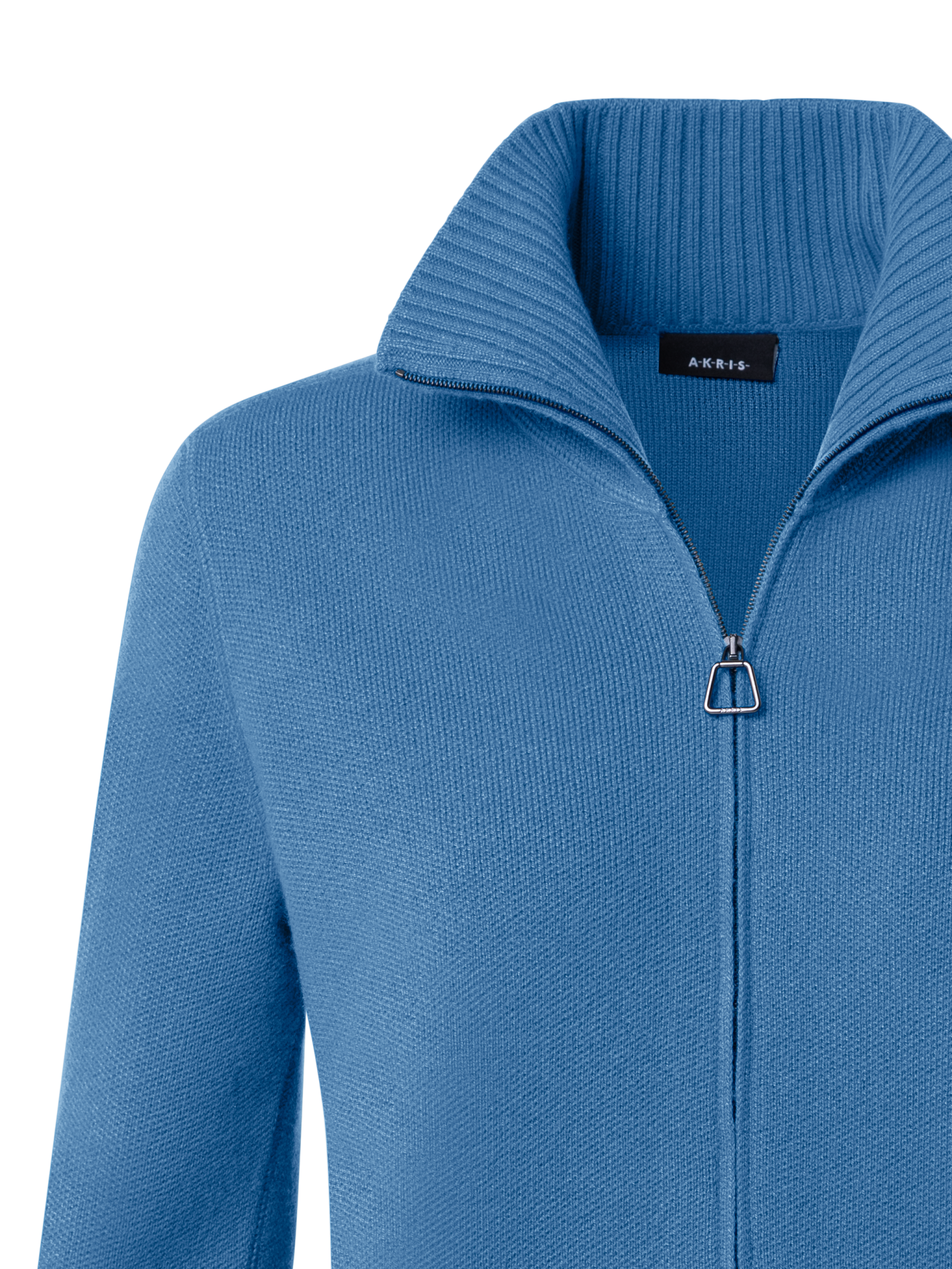 Designer Cardigan aus reinem Kaschmir - Blau