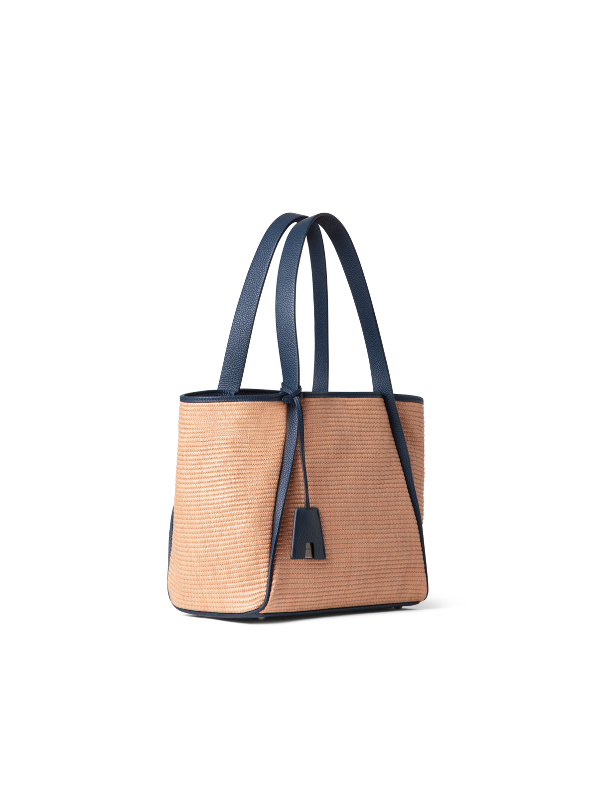Designer Alex Small Tote - Dunkelblau - Blau - Bunt - Beige