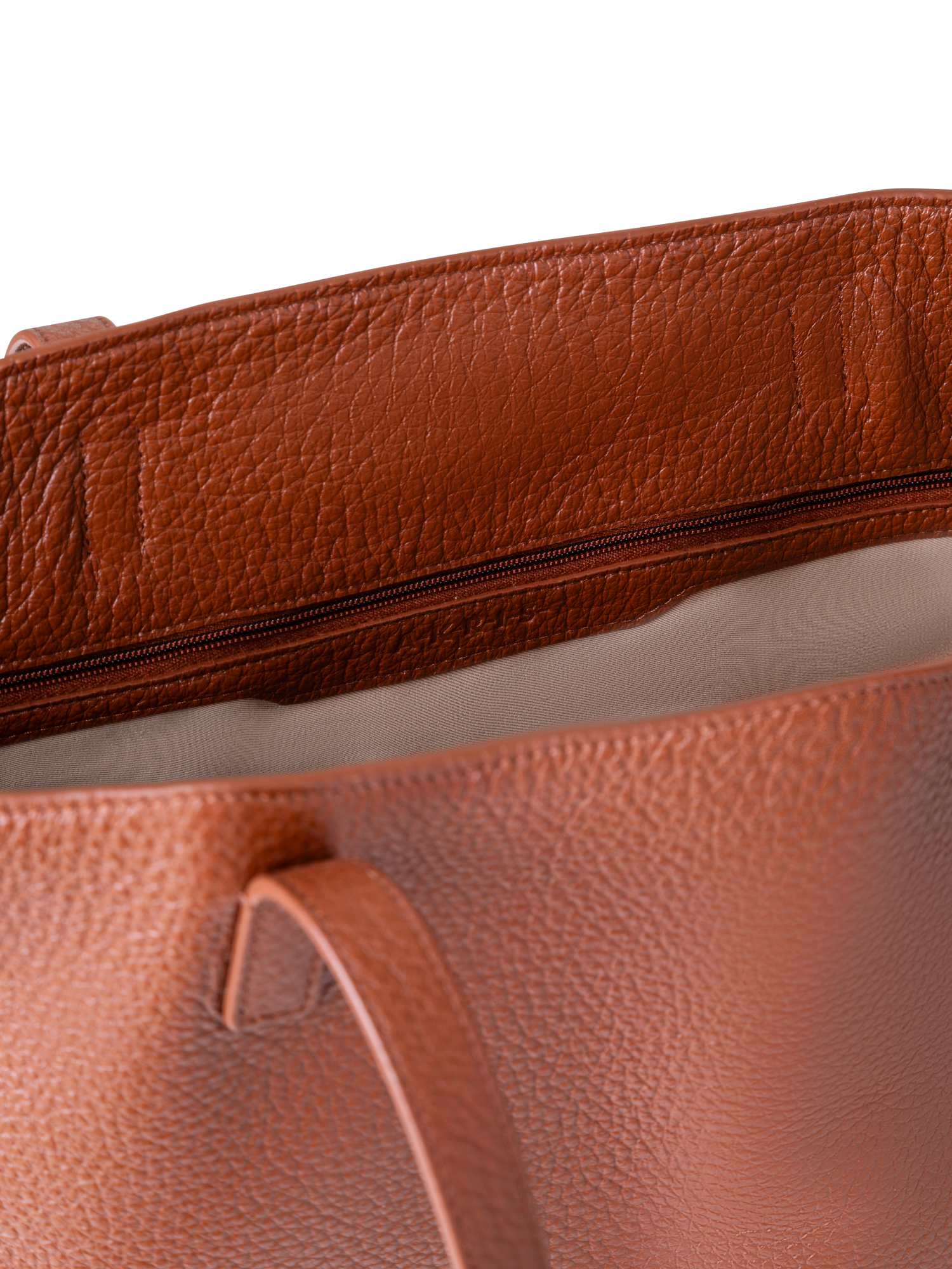 Designer Ai Medium Shoulder Tote - Braun