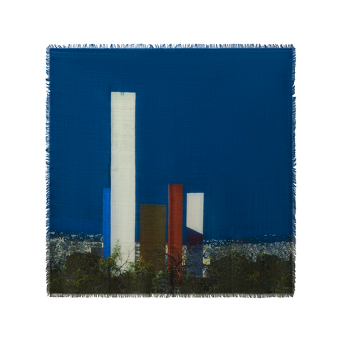 Schal mit Barragan-Towers-Print