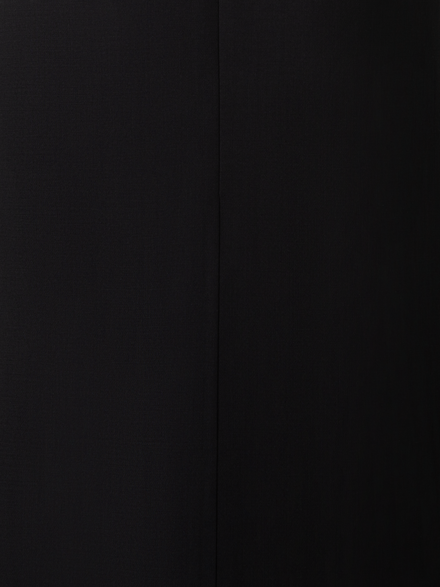 Designer Ärmelloses Blazerkleid in Woll-Doubleface - Schwarz