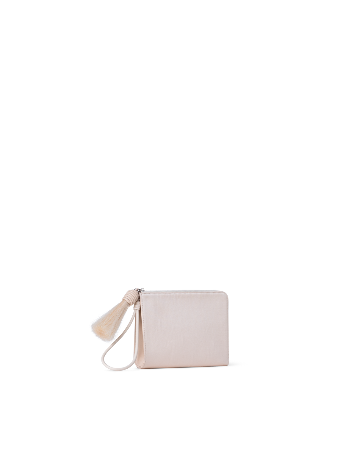 Designer Alexa Tassle Pouch - Rosa