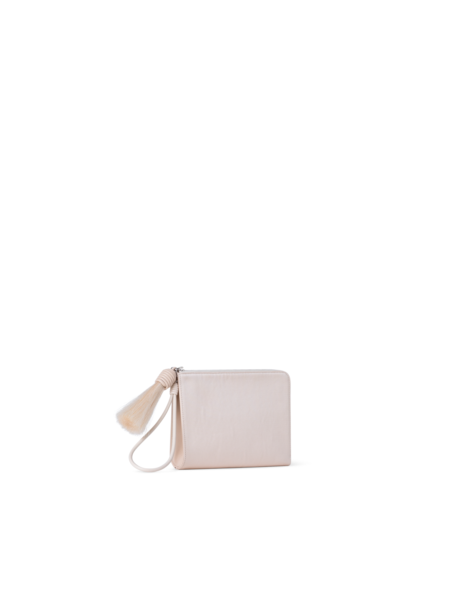 Designer Alexa Tassle Pouch - Rosa