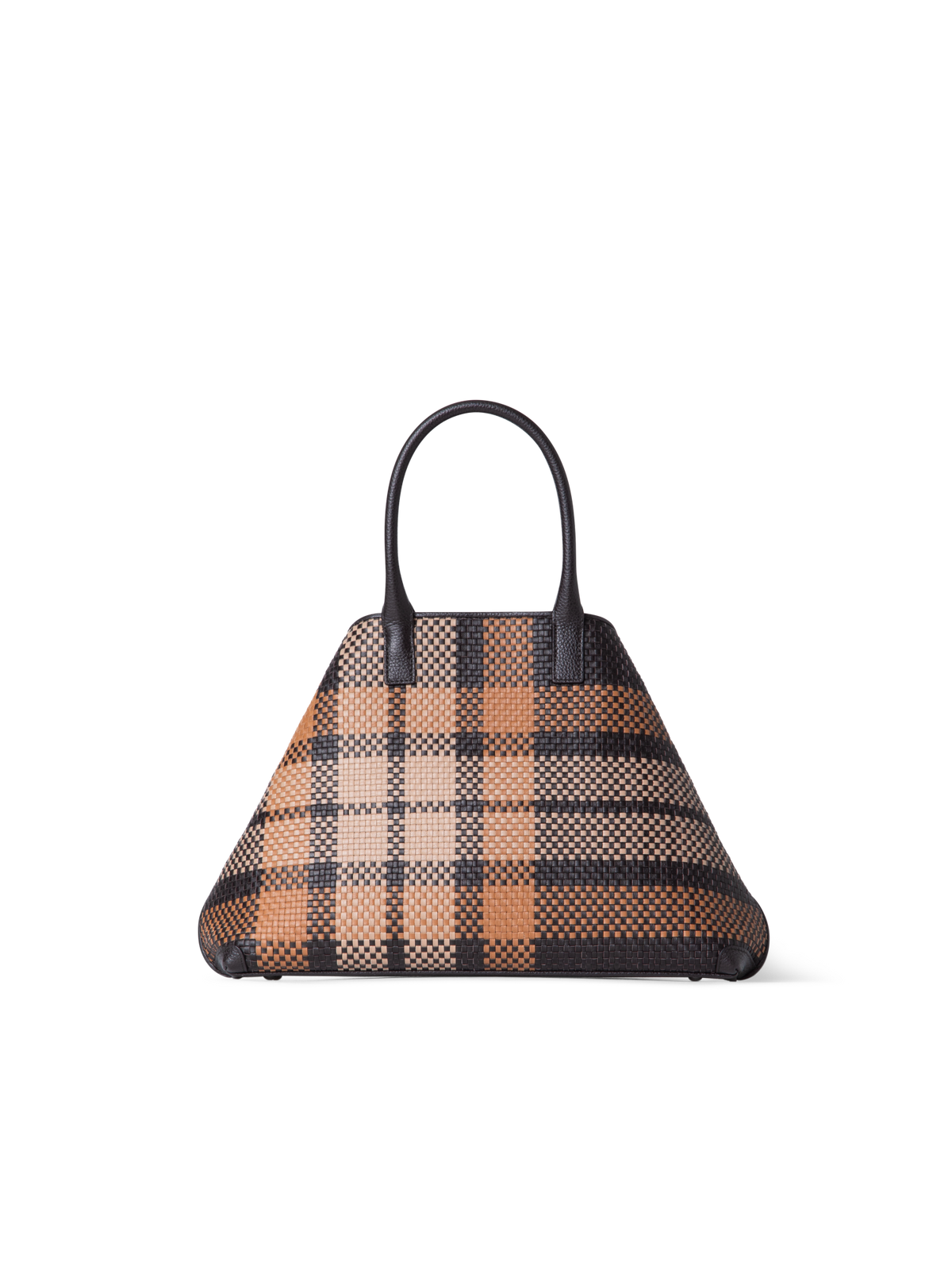 Designer Ai Small Top Handle Tote - Braun - Bunt