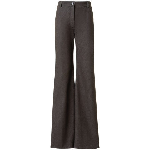 Stretch Baumwoll Denim Schlaghose