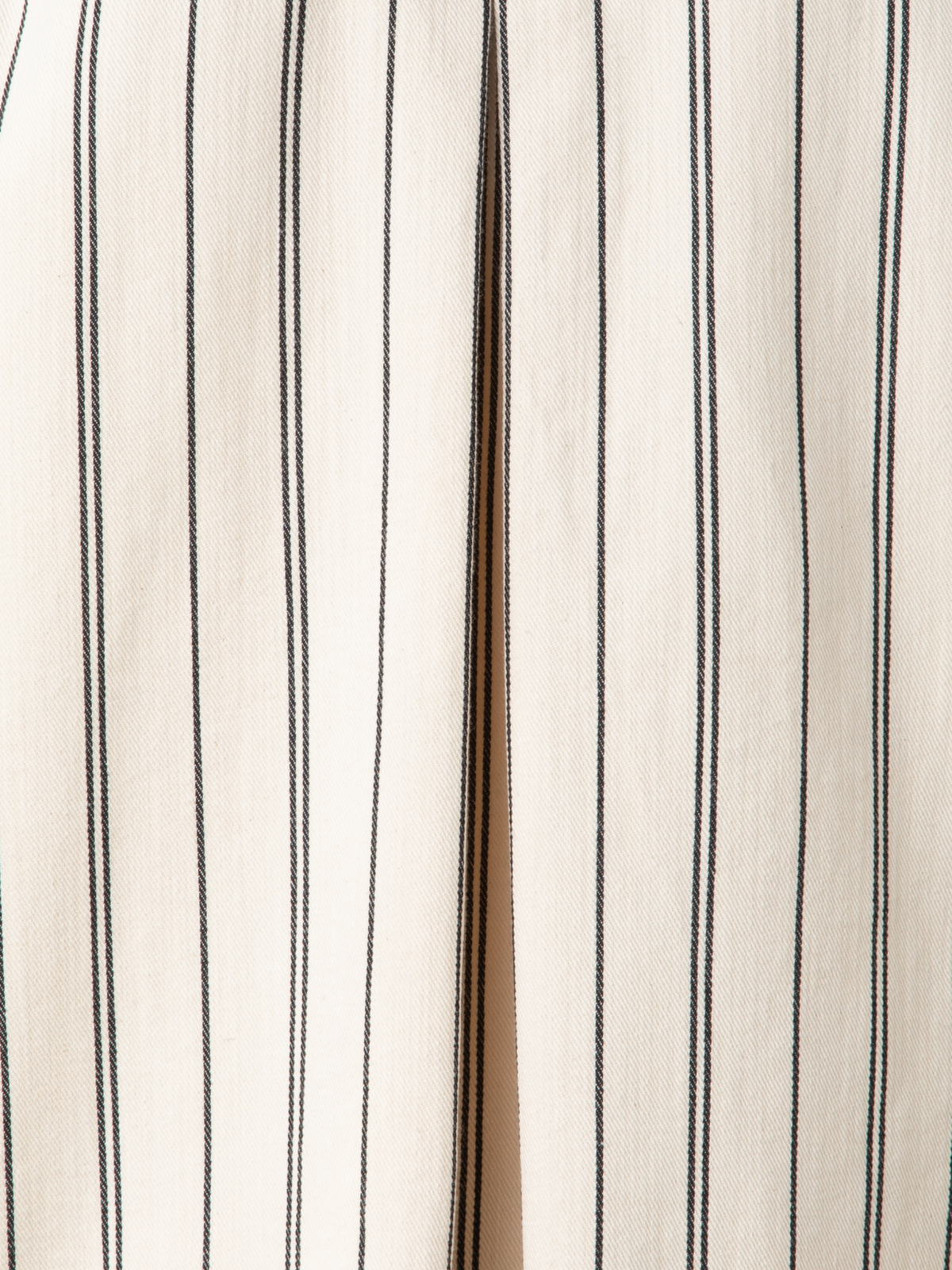 Designer Gestreifte Boyfriend-Denim-Jacke - Bunt - Ecru - Weiss