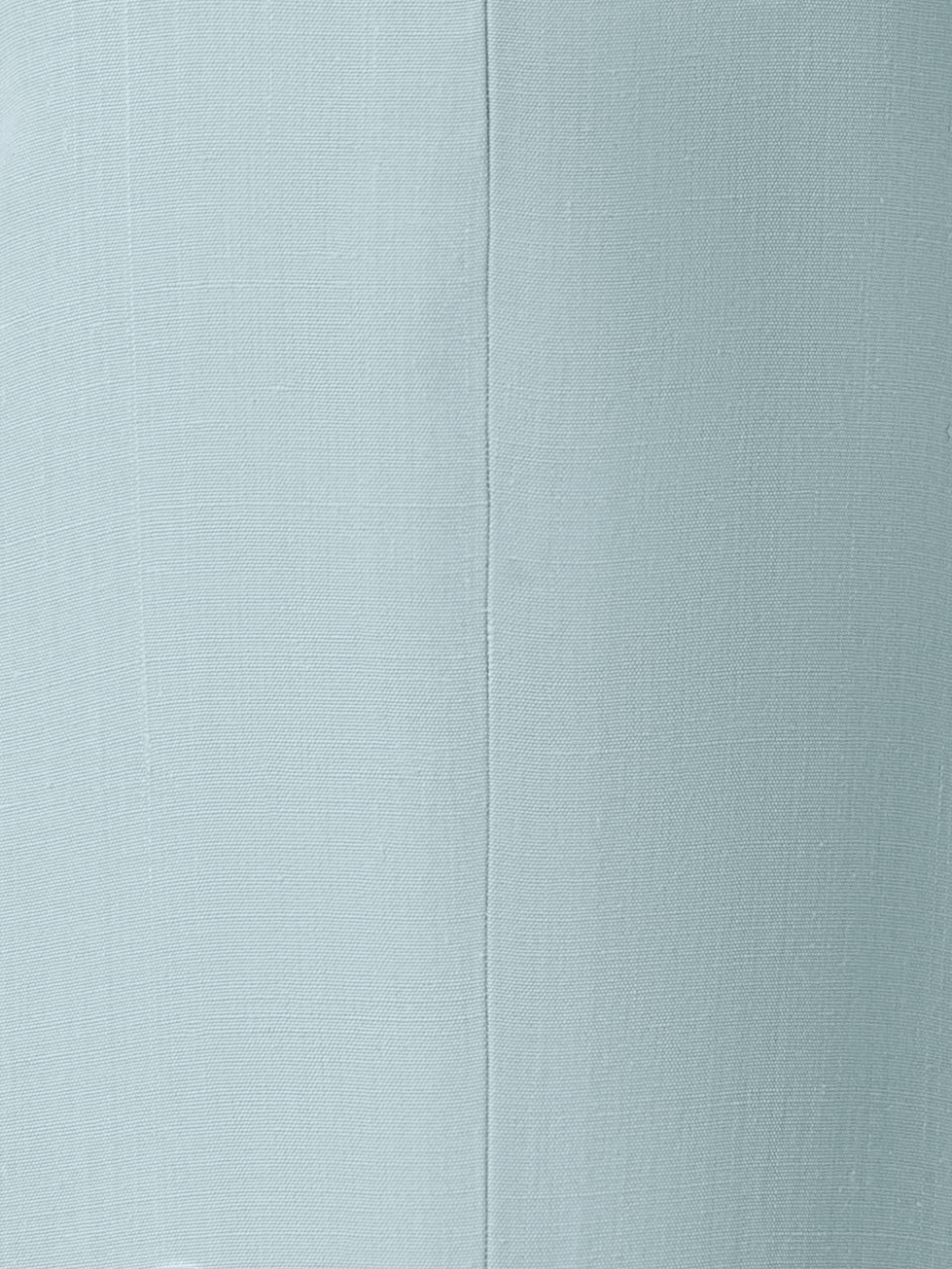 Designer Weite Hose aus Shantung-Seide - Blau