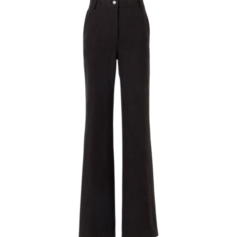 Bootcut Hose aus Winter-Denim