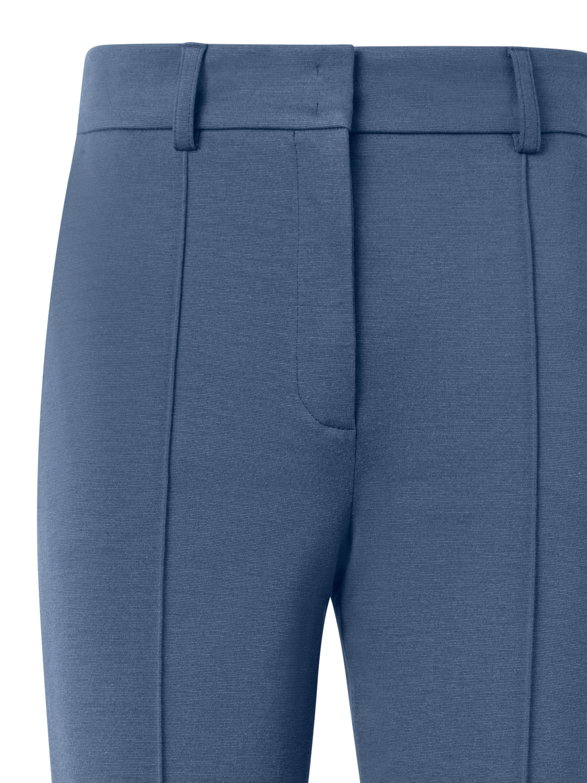 Designer Tapered Hose aus Signature Jersey - Blau
