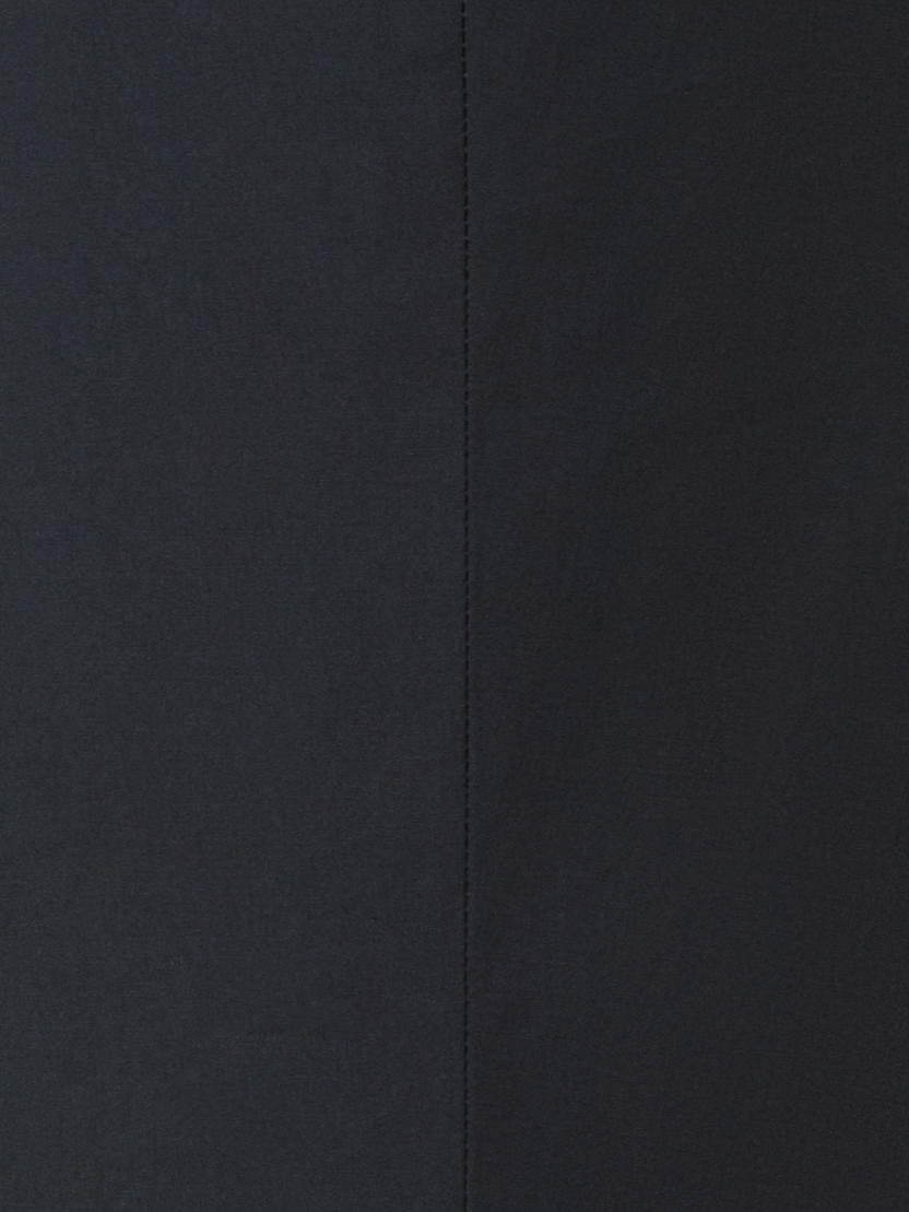 Designer Tapered Hose aus Baumwolle in Knöchellänge - Schwarz