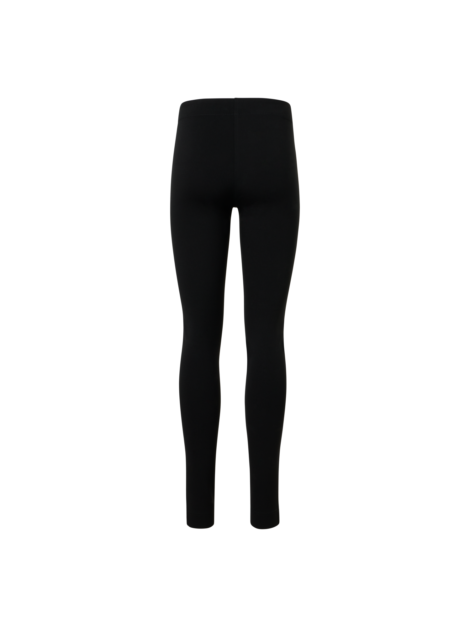 Designer Figurbetonte Jersey-Leggings - Schwarz