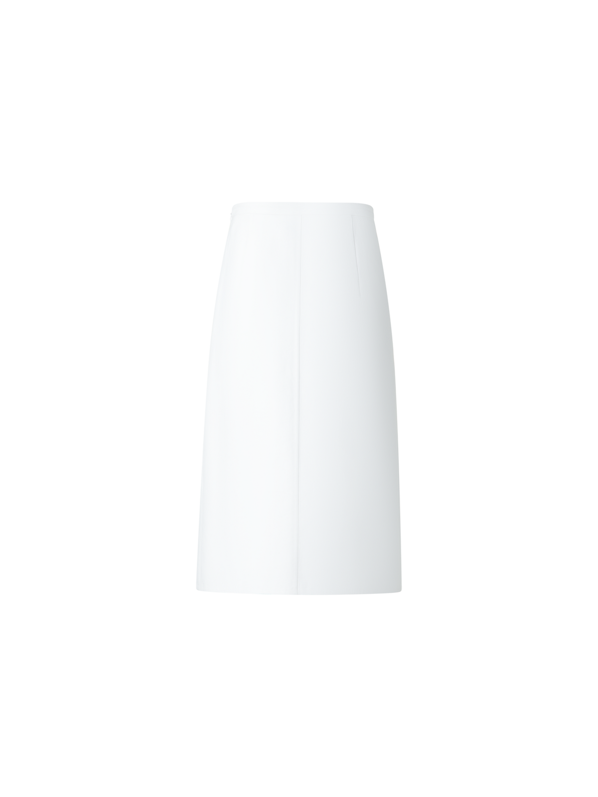 Designer Rock aus Baumwoll-Seide-Double-Face - Ecru