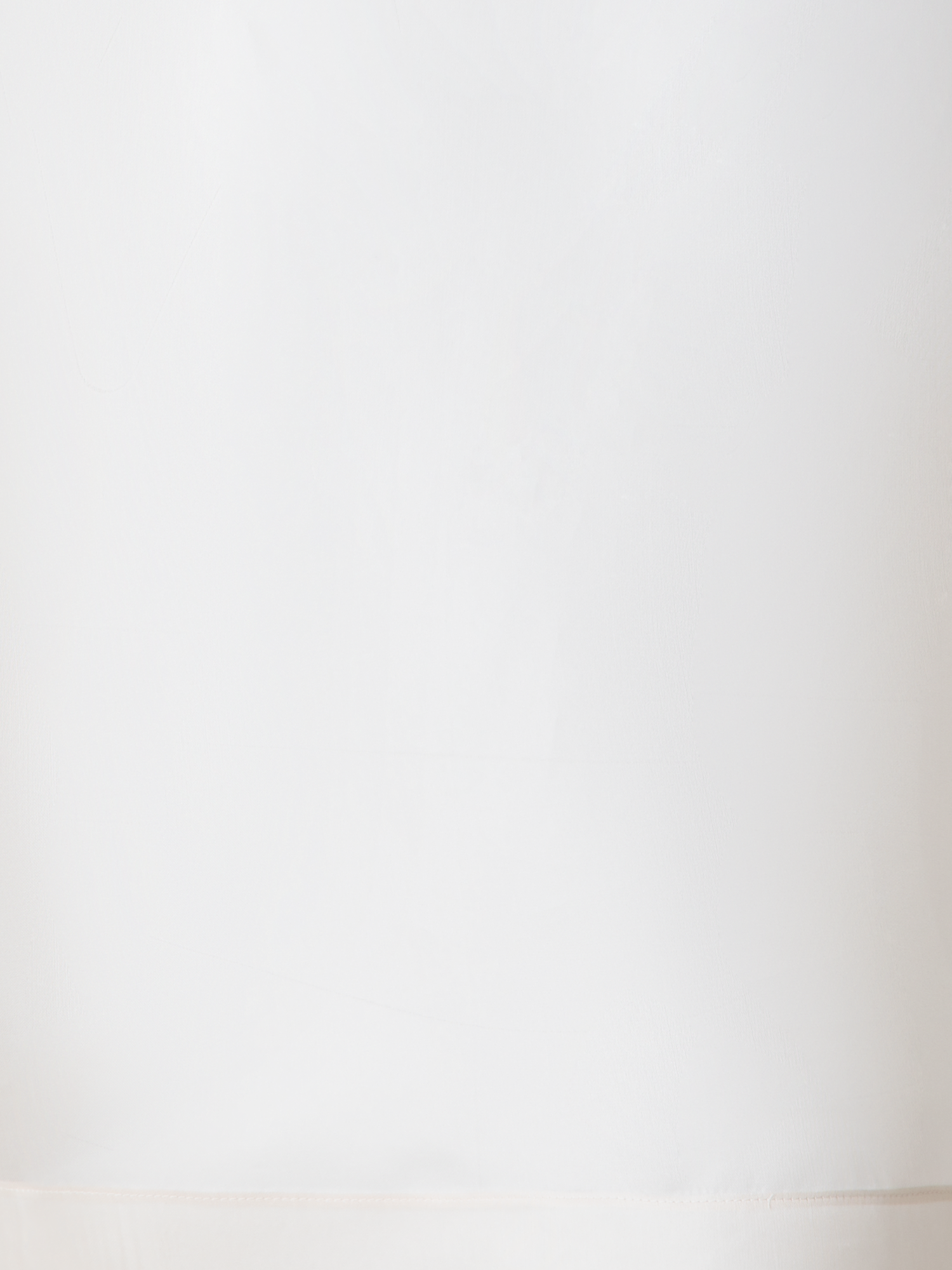 Designer Organza Jacke aus Panama Seide - Ecru - Weiss