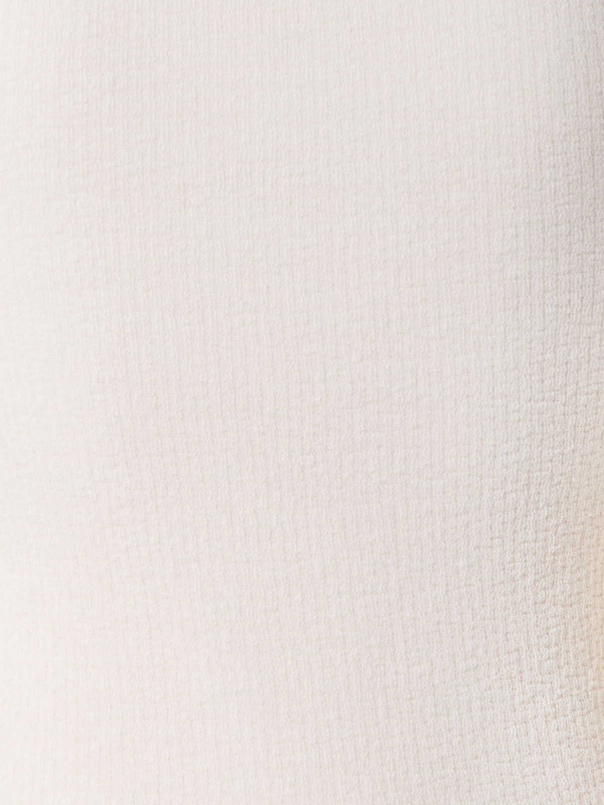 Designer Stricktop aus halbtransparenter Baumwolle - Beige