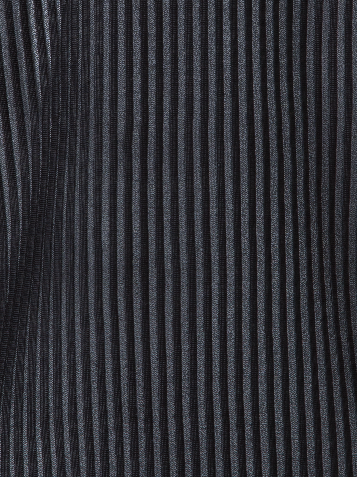 Designer Halbtransparenter Cardigan aus Seiden-Baumwolle - Schwarz