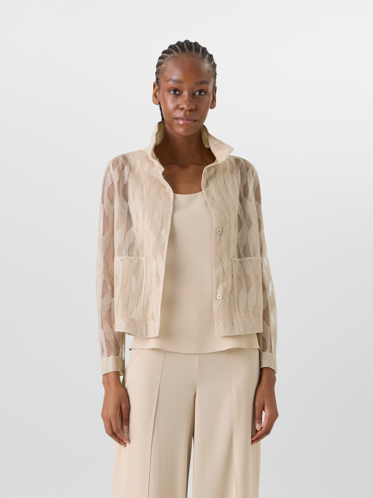 Designer Castro Jacke - Beige #editorial