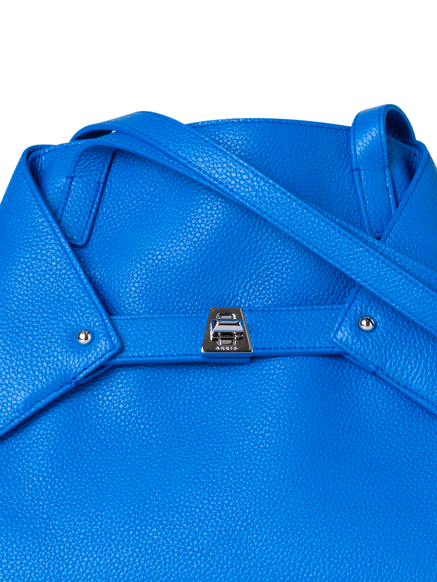 Designer Ai Small Shoulder Tote - Blau